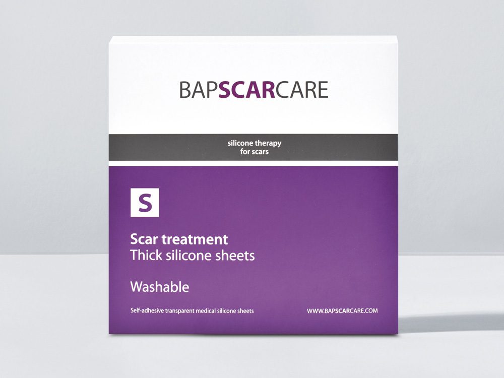 Bapscarcare siliconen littekenpleisters